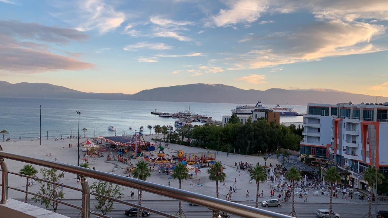 Pearl Seaview Apartment Vlorë Eksteriør billede