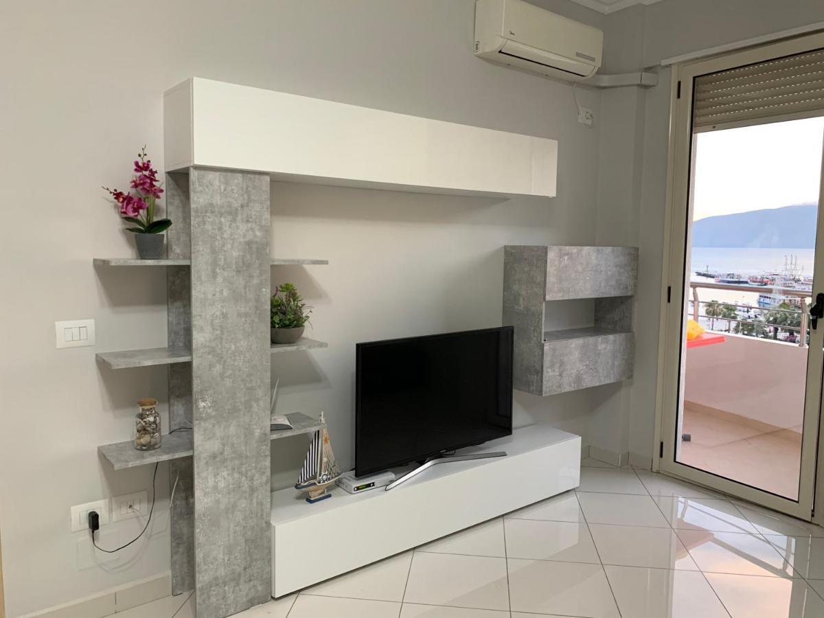 Pearl Seaview Apartment Vlorë Eksteriør billede